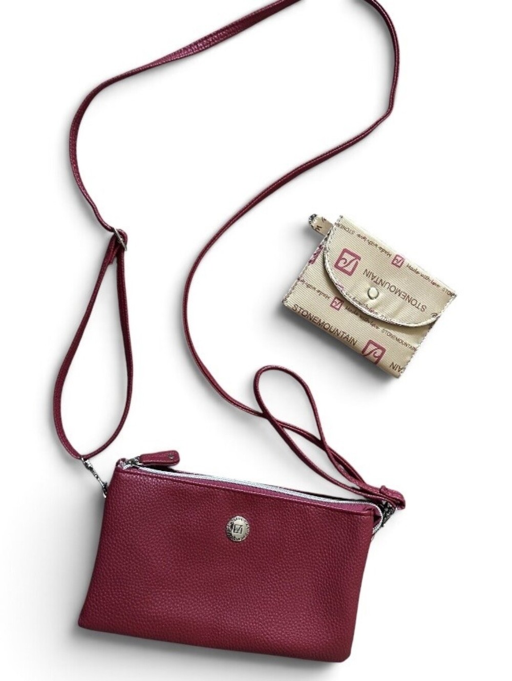 STONE MOUNTAIN | Convertible Crossbody & Clutch Handbag w/Coin Pouch